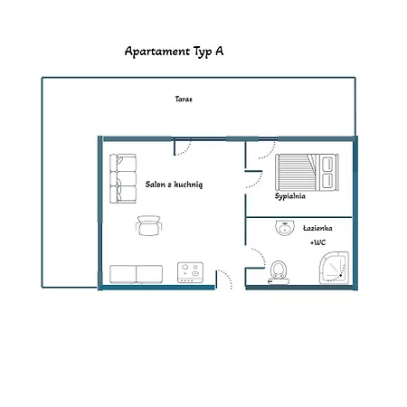 Apartmán I Nadmorskie - Owocowe Wzgorze Pierwoszyno
